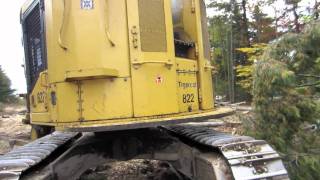 Tigercat 822 Feller Buncher Walkaround [upl. by Shirline]