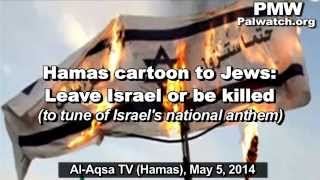 Hamas TV song quotThe End of Hatikvaquot anticipates Jews expulsion from Israel [upl. by Nasar]