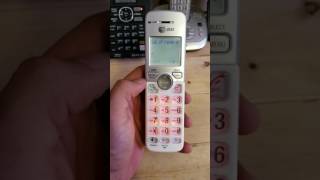 How to reset your Atampt or Vtech handset part 1 [upl. by Snapp]