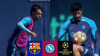 🔥 MATCH PREVIEW FC BARCELONA vs NAPOLI 🔥  UEFA CHAMPIONS LEAGUE [upl. by Bohi497]