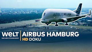 Flugzeugbau bei AIRBUS Hamburg  BELUGA A380 amp co  WELT HD Doku [upl. by Noloc]