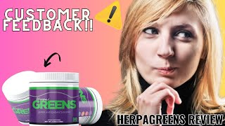 HERPAGREENS ⚠️THE TRUTH Herpagreens Review Herpa greens Review HerpaGreens Supplement [upl. by Sokem]