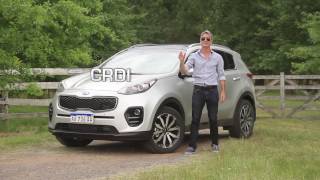 Kia Sportage Diesel 20 CRDi  Test  Matías Antico  TN Autos [upl. by Demakis993]