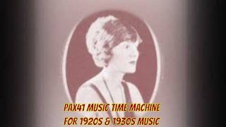 Popular 1934 Music by Marion Harris  Singin The Blues Pax41 [upl. by Aliuqaj]