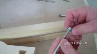 HowTo Install A Handrail Bolt Kit [upl. by Nauq]