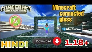 Clear and connected glass texture pack for minecraft pe connected glass for mcpe  Mediafire [upl. by Ahsitel]