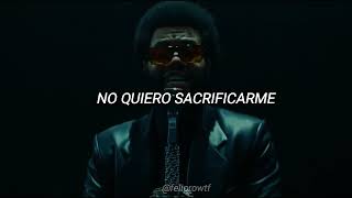 The Weeknd  Sacrifice  Sub Español Official Video [upl. by Noland]