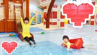 ★「ウォータープレイエリアでブロック遊び！」レゴランド®・ジャパン・ホテル★LEGOLAND® Japan Hotel ★ [upl. by Annaxor]