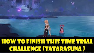 Tatarasuna time trial challenge genshin impact inazuma [upl. by Aramen]