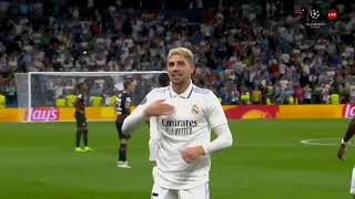 Federico Valverde Celebration  4K Free Clip For Edits [upl. by Fenn]