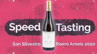 Speed Tasting San Silvestro Roero Arneis 2020 [upl. by Aniz]