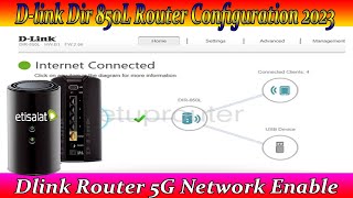 How To Setup Dlink Router Dir 850L  How To Block Wifi Users Dlink [upl. by Ylime]