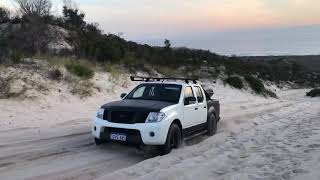 VK56 V8 Navara D40 Callcup Hill WA [upl. by Airetas323]