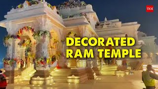 Watch Aweinspiring craftsmanship of Ayodhya Ram Mandir  Ram Lalla Consecration Ceremony [upl. by Jehoash200]