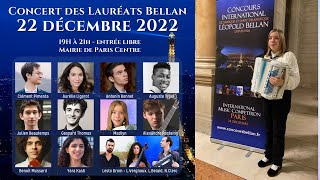 Czardas accordéon  Concert des lauréats Paris 2022  Concours International BELLAN  Madlyn 14 ans [upl. by Almeta]