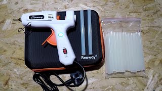 £1400 Beeway Hot Melt Glue Gun 100W Review [upl. by Hausner]