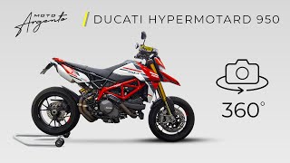 Ducati Hypermotard 950 SP  Vista a 360 gradi  Moto Argento [upl. by Caines981]