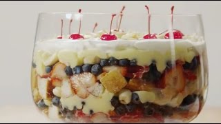 How to Make English Trifle  Dessert Recipes  Allrecipescom [upl. by Thorbert]