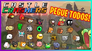 Como Pegar TODOS os Pets no CASTLE CRASHERS [upl. by Wynnie]