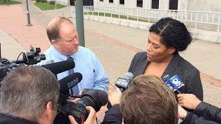 FULL Judge Astacio speaks with media after release from jail [upl. by Aehsa]