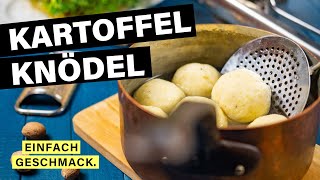 KARTOFFELKNÖDEL selber machen So gelingen sie garantiert 💪🏼  einfachgeschmack [upl. by Vivien424]