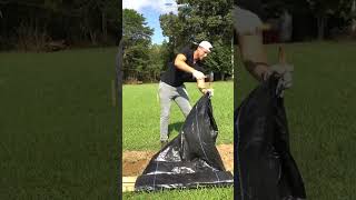 How to Install a Silt Fence with a Trencher  Building A 350000 Custom House  Episode 3 Part 2 [upl. by Leonidas]