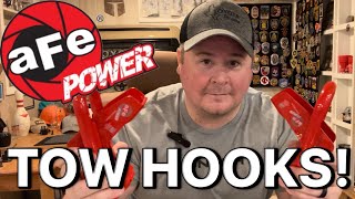 2022 Toyota Tundra AFE Power Tow Hooks Unboxing amp Install [upl. by Savdeep]