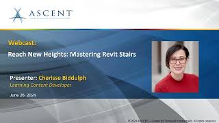 Mastering Stairs in Autodesk Revit 2025 Webcast [upl. by Eynttirb]