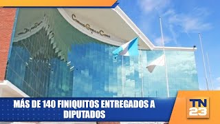 Más de 140 finiquitos entregados a diputados [upl. by Naig]