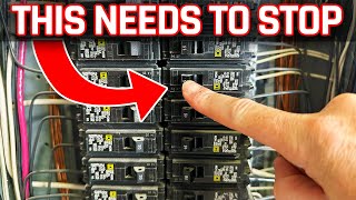 10 Common Mistakes DIYers Make In Circuit Breaker Boxes [upl. by Yanarp388]