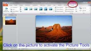 PowerPoint 2010 Tips  How to Compress Photo Size and Increase Image Resolution in PowerPoint 2010 [upl. by Rape]