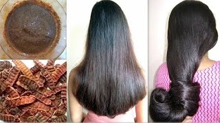 Homemade Shikakai Hair Oil For Super Fast Hair Growth  Get Soft Smooth Shiny Black Hair [upl. by Ydniahs]