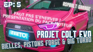 On passe en revue les pièces moteur neuve Grosse prépa en perspective🔥PROJET COLT ÉVOLUTION🔥 [upl. by Sabec]