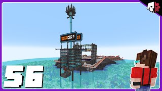 INDUSTRIAL ISLAND UPGRADES  HermitCraft 9  Ep 56 [upl. by Florida]