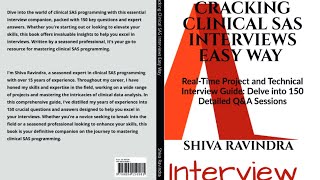 Cracking Clinical SAS Interviews Easy Way Book [upl. by Atsylac]