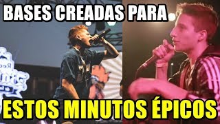 BASES CREADAS PARA ESTOS MINUTOS EPICOS Increible Batalla de gallos rap [upl. by Atlee]