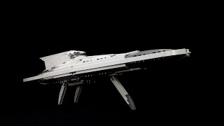 PADME’S SHUTTLE FROM EP II Htype Nubian Yacht Ship  MOC WIP  LEGO Star Wars [upl. by Zoeller]