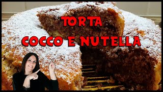 Torta COCCO E NUTELLA [upl. by Ellicec]