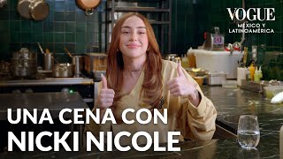 Nicki Nicole prueba comida mexicana en EM restaurante con estrella Michelin  Vogue México [upl. by Dlonra]