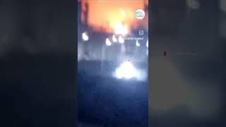 Dahej Explode in a company Fire accident explosion Dahej Gujrat viralvideo [upl. by Yebba]