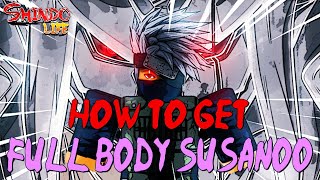 Step 4  How to get custom SUSANOO Shindo Life [upl. by Rusticus962]