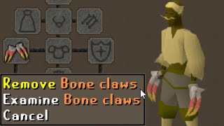 Bone Claws PKing NEW [upl. by Yslek]