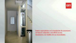 Instalación de ascensores huecos difíciles [upl. by Costello]