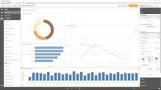 Creating your first data visualization  Qlik Sense [upl. by Anuqahs]