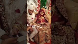 🥰তাকে নিজের করে পাওয়া😍 আজ স্বপ্ন পুরন হলো bridal couple lovestory wedding [upl. by Gurney659]