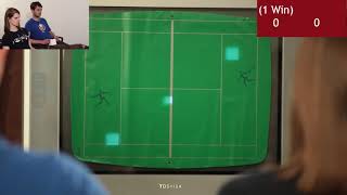 Lets Play Tennis Magnavox Odyssey 1972 [upl. by Ecerehs158]