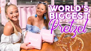 Worlds Biggest Pretzel  The Rybka Twins [upl. by Melonie]