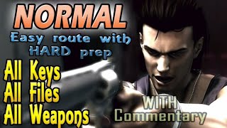 Resident Evil 0 Zero  NORMAL All KeysFilesWeapons  Beginners Route WITH COMMENTARY 16 [upl. by Enitsirc]