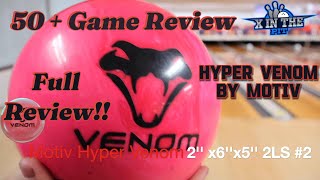 Hyper Venom By Motiv  Bowling Ball Review  4k [upl. by Epner]