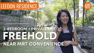 LEEDON RESIDENCE District 10 Leedon Heights  2Bedroom  Private Lift Home Tour by Kadice Chong [upl. by Lakin636]